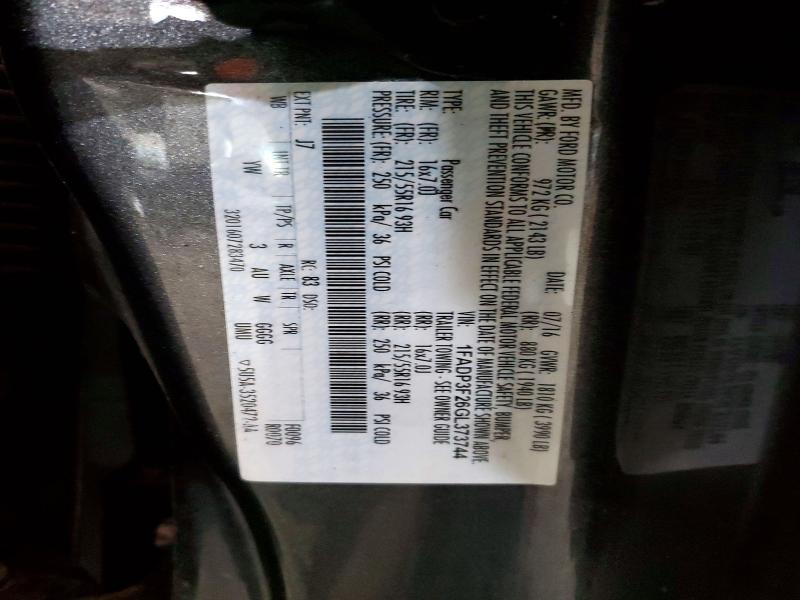 Продажа на аукционе авто 2016 Ford Focus, vin: 1FADP3F26GL373744, номер лота: 56466766