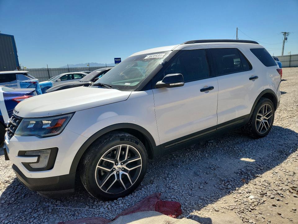 56359306 :رقم المزاد ، 1FM5K8GT5GGA95280 vin ، 2016 Ford Explorer مزاد بيع