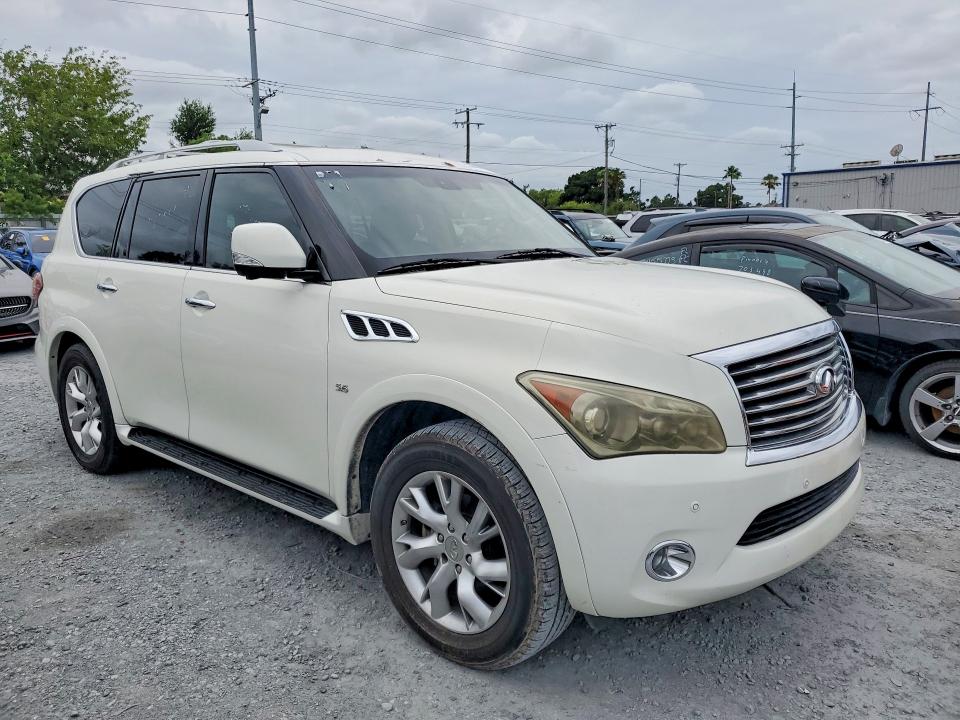 55969846 :رقم المزاد ، JN8AZ2ND5E9750549 vin ، 2014 Infiniti Qx80 مزاد بيع