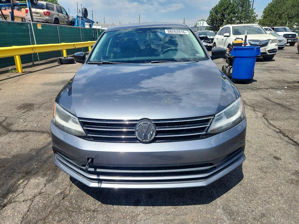 2015 Volkswagen Jetta მანქანა იყიდება აუქციონზე, vin: 3VW1K7AJ6FM348094, აუქციონის ნომერი: 58262016