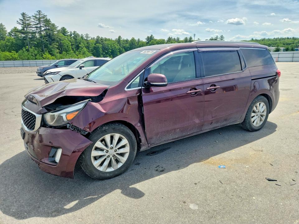 56396776 :رقم المزاد ، KNDMC5C11H6336632 vin ، 2017 Kia Sedona مزاد بيع