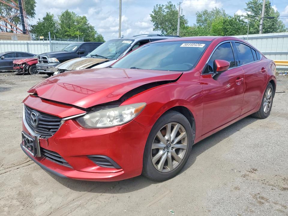 Продажа на аукционе авто 2016 Mazda 6, vin: JM1GJ1U51G1416327, номер лота: 56440426