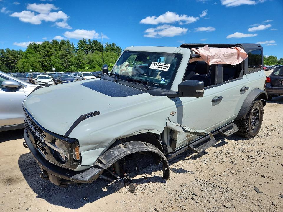 57706606 :رقم المزاد ، 1FMEE2BP4RLA43843 vin ، 2024 Ford Bronco مزاد بيع