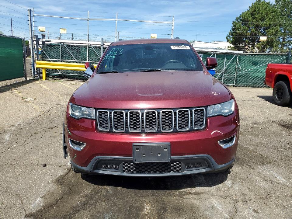 57929086 :رقم المزاد ، 1C4RJFAG5HC793289 vin ، 2017 Jeep Grand Cherokee مزاد بيع