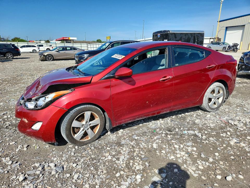 57022326 :رقم المزاد ، 5NPDH4AE3DH401417 vin ، 2013 Hyundai Elantra مزاد بيع