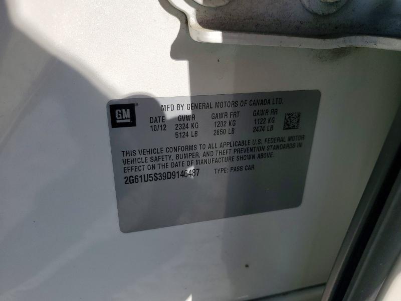 Продаж на аукціоні авто 2013 Cadillac Xts, vin: 2G61U5S39D9146487, номер лоту: 55949016