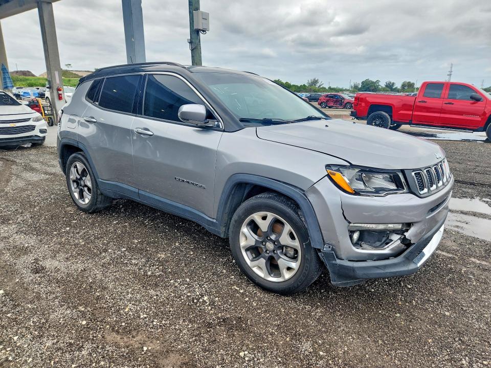 Продаж на аукціоні авто 2019 Jeep Compass, vin: 3C4NJCCB4KT711322, номер лоту: 56394136