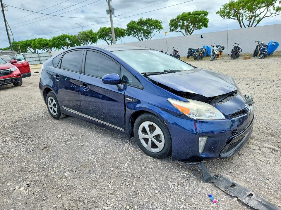 56301486 :رقم المزاد ، JTDKN3DU2F1924659 vin ، 2015 Toyota Prius مزاد بيع