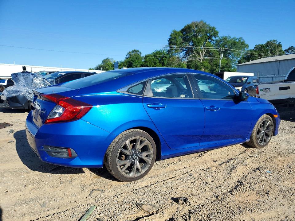55610146 :رقم المزاد ، 19XFC2E89LE025227 vin ، 2020 Honda Civic مزاد بيع