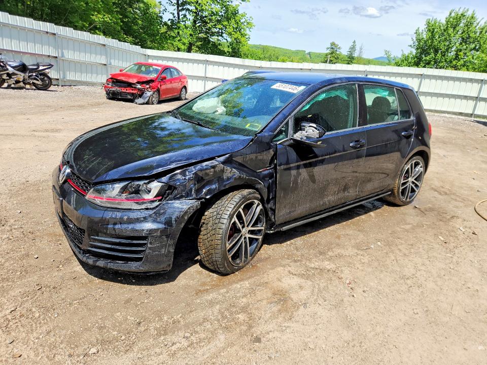 2017 Volkswagen Gti მანქანა იყიდება აუქციონზე, vin: 3VW547AU9HM022721, აუქციონის ნომერი: 55107446