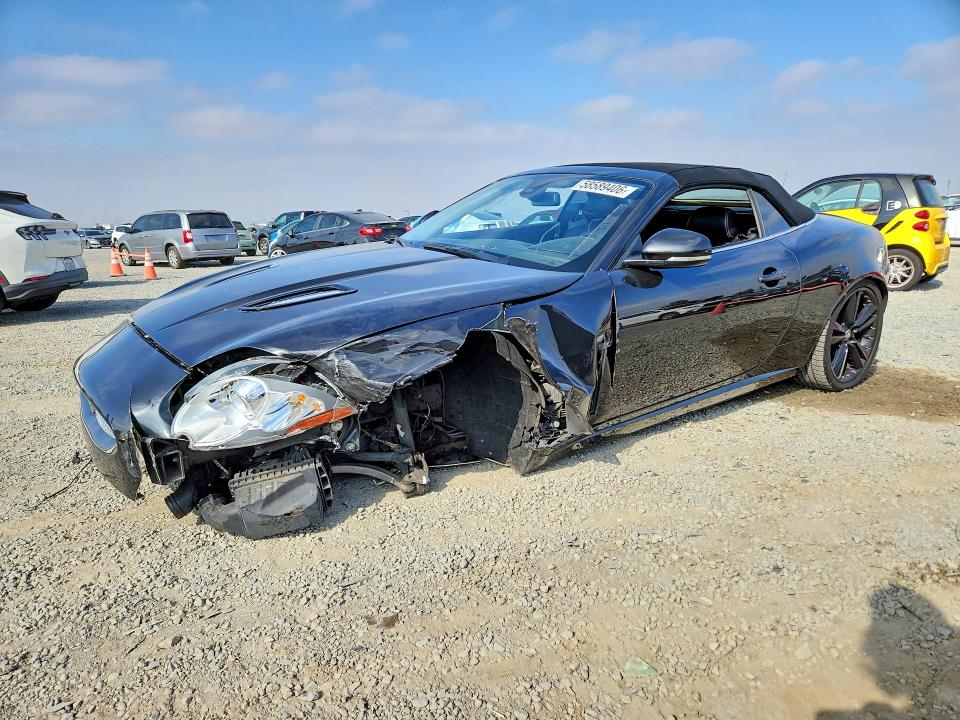 2011 Jaguar Xkr მანქანა იყიდება აუქციონზე, vin: SAJWA4EC5BMB41759, აუქციონის ნომერი: 58589406