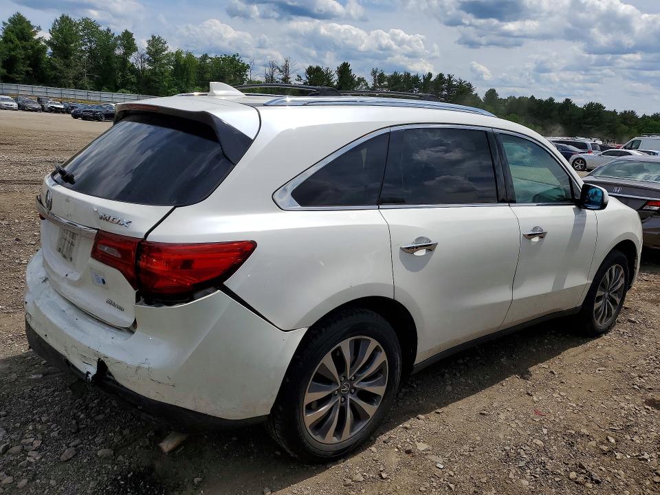 55733426 :رقم المزاد ، 5FRYD4H46EB009377 vin ، 2014 Acura Mdx مزاد بيع