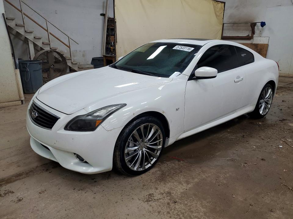 2014 Infiniti Q60 Coupe მანქანა იყიდება აუქციონზე, vin: JN1CV6EL3EM130569, აუქციონის ნომერი: 57533116
