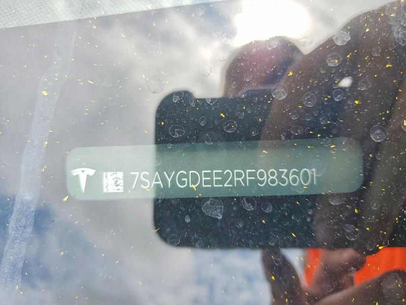 Продаж на аукціоні авто 2024 Tesla Model Y, vin: 7SAYGDEE2RF983601, номер лоту: 58294006