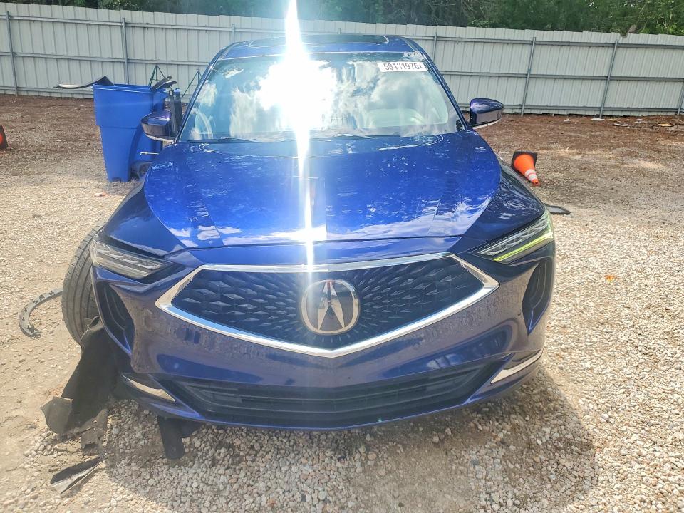 2022 Acura Mdx მანქანა იყიდება აუქციონზე, vin: 5J8YE1H4XNL047383, აუქციონის ნომერი: 58131976