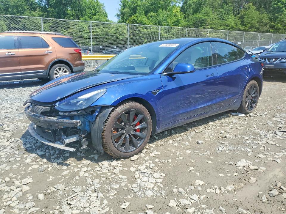 Продажа на аукционе авто 2023 Tesla Model 3, vin: 5YJ3E1EC0PF407884, номер лота: 57028836