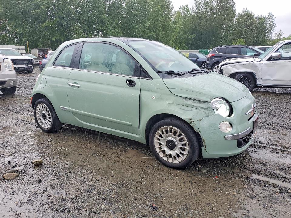 56745756 :رقم المزاد ، 3C3CFFCR7ET285111 vin ، 2014 Fiat 500 مزاد بيع