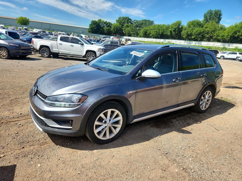 Auction sale of the 2018 Volkswagen Golf Alltrack, vin: 3VWH17AU7JM759573, lot number: 58044046