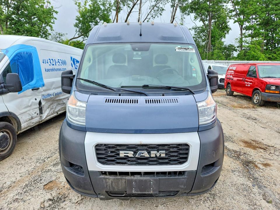 2021 Ram Promaster 3500 მანქანა იყიდება აუქციონზე, vin: 3C6MRVJG1ME544995, აუქციონის ნომერი: 55447546