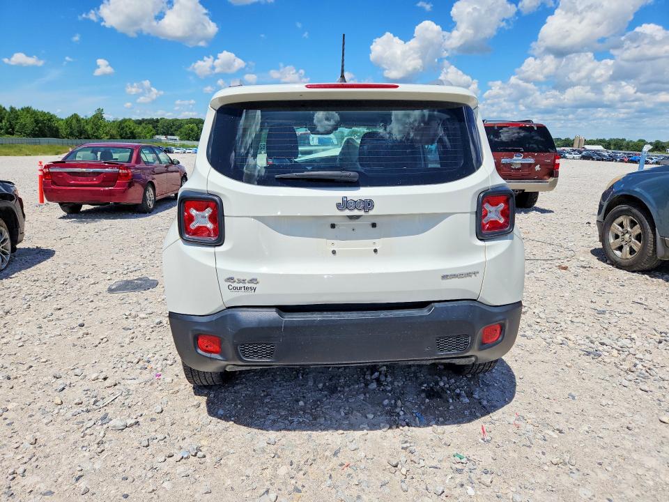2016 Jeep Renegade მანქანა იყიდება აუქციონზე, vin: ZACCJBAT9GPD47006, აუქციონის ნომერი: 56976206