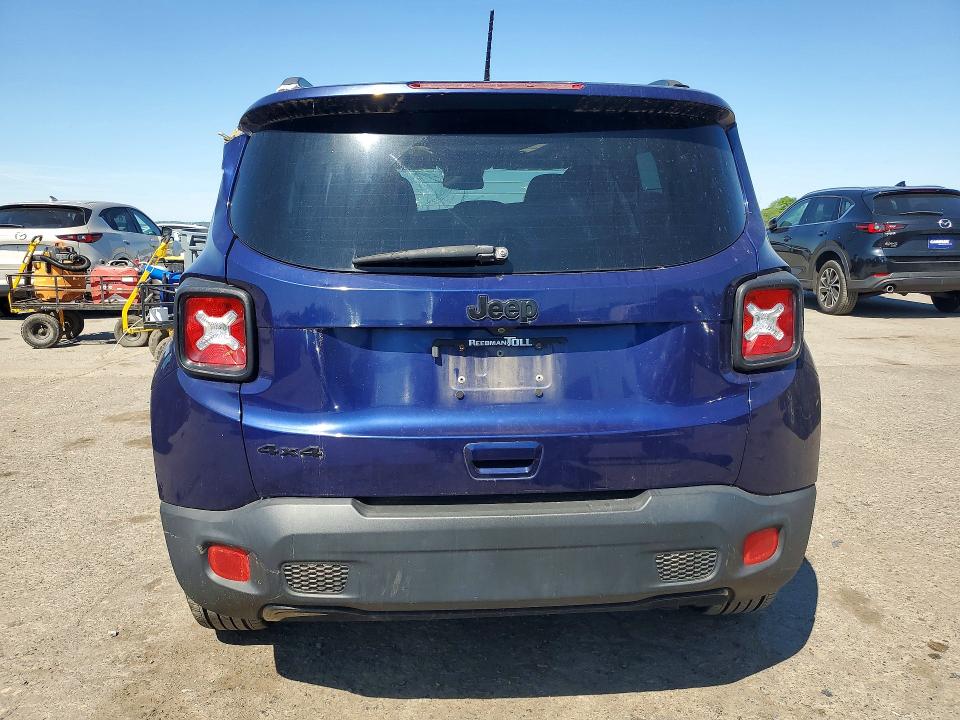 2018 Jeep Renegade მანქანა იყიდება აუქციონზე, vin: ZACCJBBB7JPH74052, აუქციონის ნომერი: 55071776
