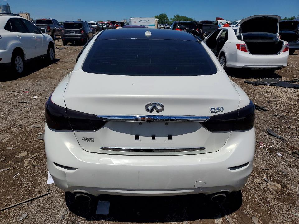 Продажа на аукционе авто 2015 Infiniti Q50, vin: JN1BV7AR6FM414159, номер лота: 58096616