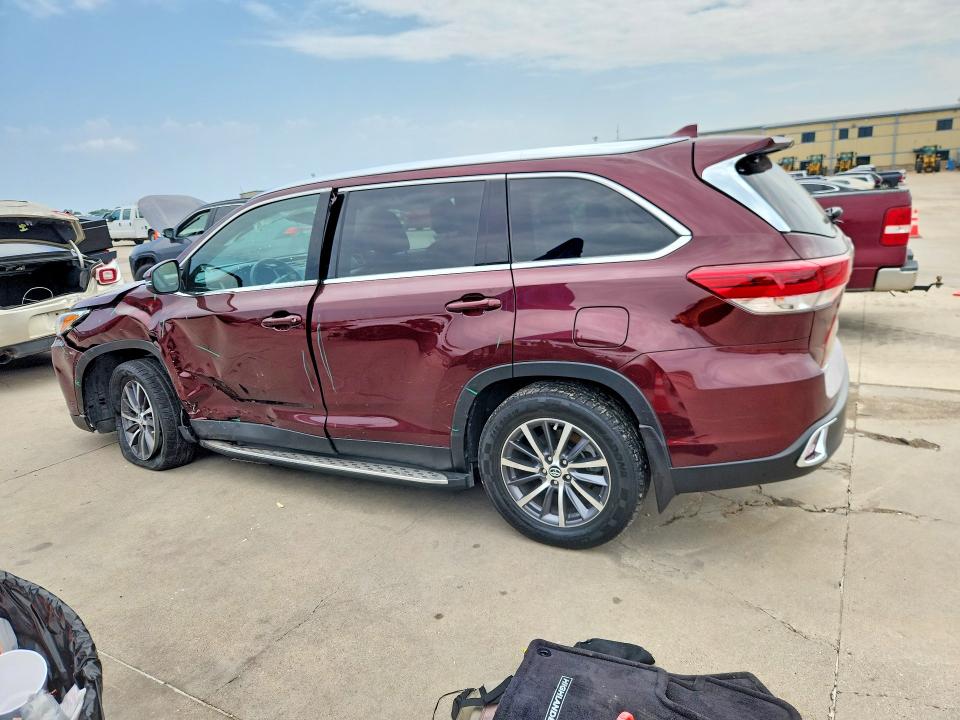 Продаж на аукціоні авто 2019 Toyota Highlander, vin: 5TDKZRFH6KS301159, номер лоту: 58058126