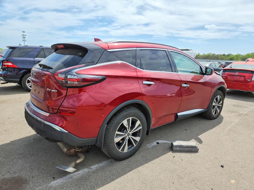 2024 Nissan Murano Sl Awd მანქანა იყიდება აუქციონზე, vin: 5N1AZ2BS4RC124381, აუქციონის ნომერი: 55961286