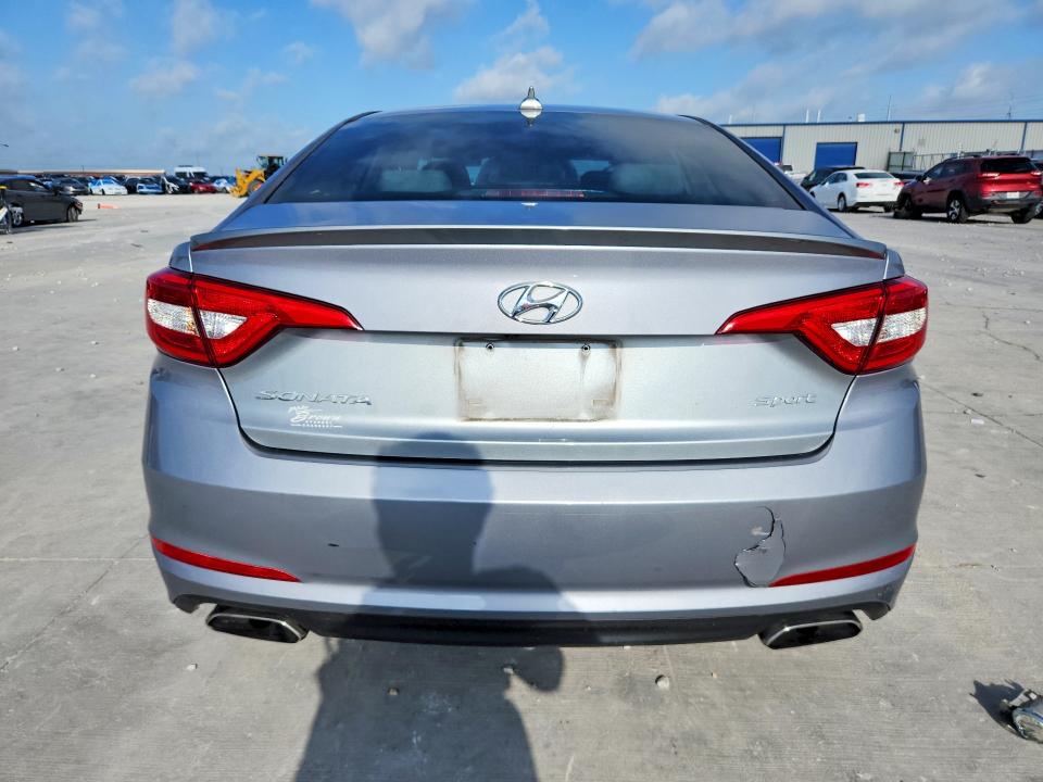 55994206 :رقم المزاد ، 5NPE34AF0FH151133 vin ، 2015 Hyundai Sonata مزاد بيع