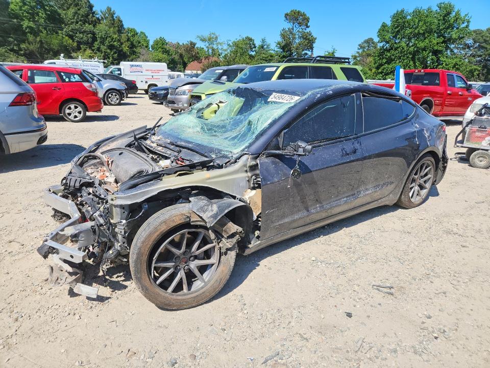 54984726 :رقم المزاد ، 5YJ3E1EA0MF017541 vin ، 2021 Tesla Model 3 مزاد بيع