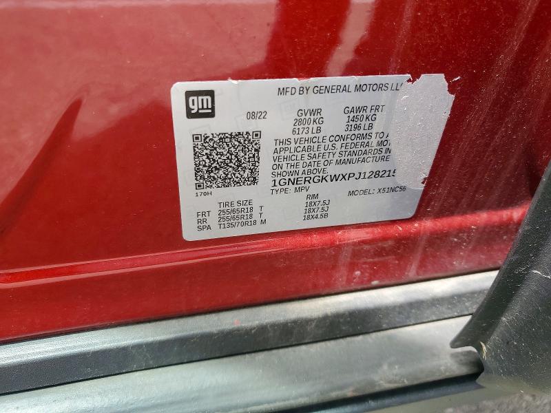 Продажа на аукционе авто 2023 Chevrolet Traverse, vin: 1GNERGKWXPJ128215, номер лота: 55471516