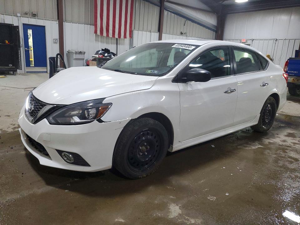 2017 Nissan Sentra მანქანა იყიდება აუქციონზე, vin: 3N1CB7AP2HY248735, აუქციონის ნომერი: 55948466