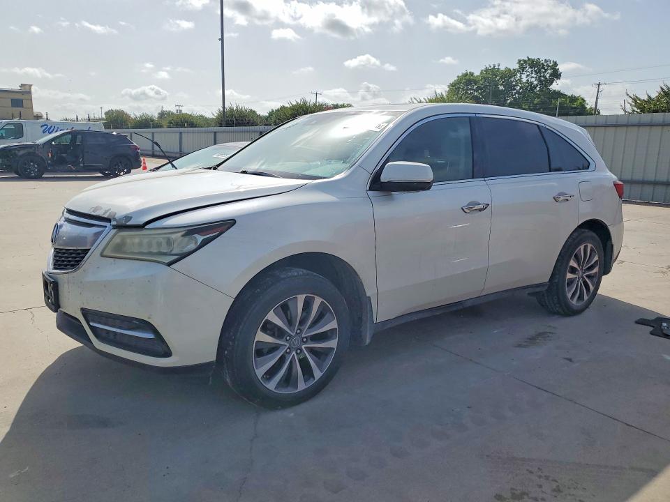 Auction sale of the 2016 Acura Mdx, vin: 5FRYD4H40GB017610, lot number: 59303226