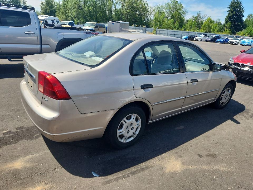 Продаж на аукціоні авто 2001 Honda Civic, vin: 2HGES16561H600688, номер лоту: 58772896