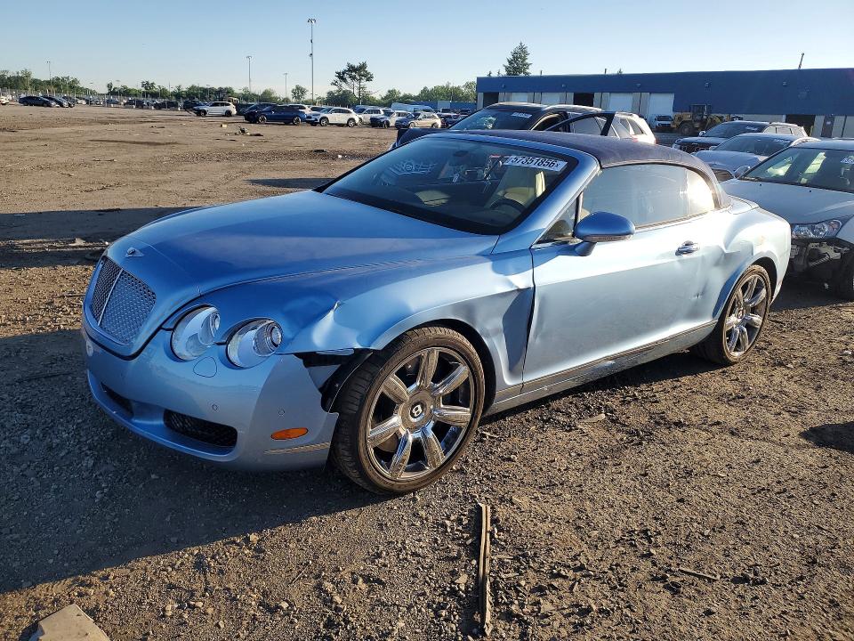 2008 Bentley Continental მანქანა იყიდება აუქციონზე, vin: SCBDR33W68C052626, აუქციონის ნომერი: 57351856