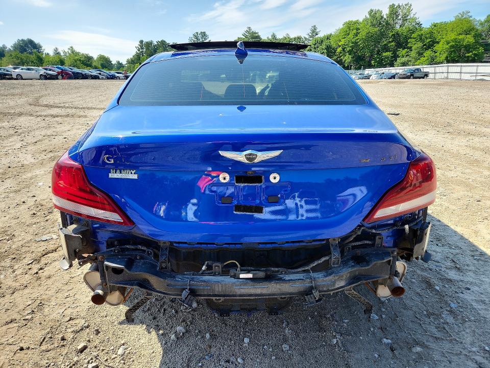 57040056 :رقم المزاد ، KMTG74LE2LU042032 vin ، 2020 Genesis G70 مزاد بيع