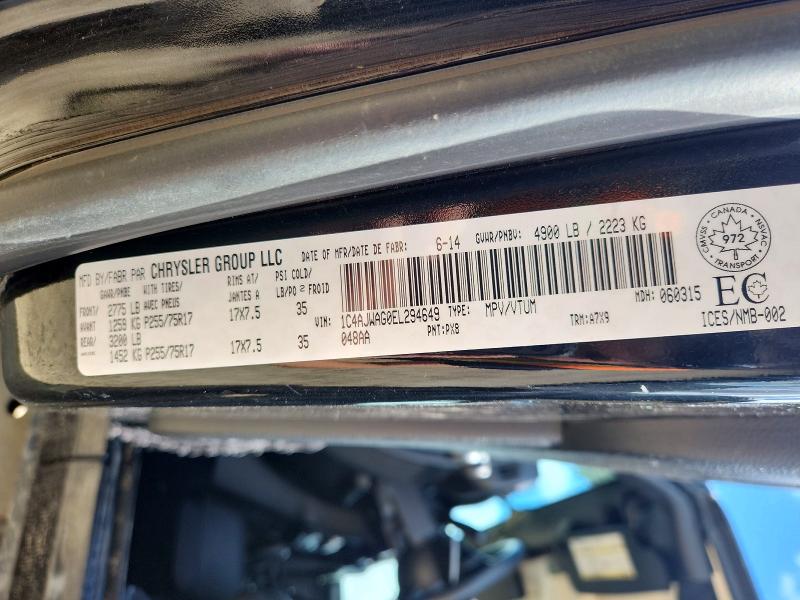 Aukcja sprzedaży 2014 Jeep Wrangler, vin: 1C4AJWAG0EL294649, numer aukcji: 53650556