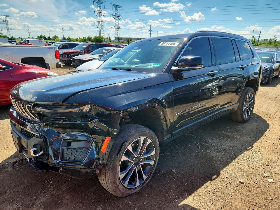 58411156 :رقم المزاد ، 1C4RJKDG0M8119262 vin ، 2021 Jeep Grand Cherokee مزاد بيع