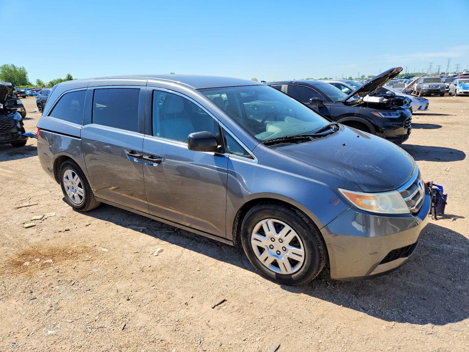 2011 Honda Odyssey მანქანა იყიდება აუქციონზე, vin: 5FNRL5H2XBB024845, აუქციონის ნომერი: 58373296