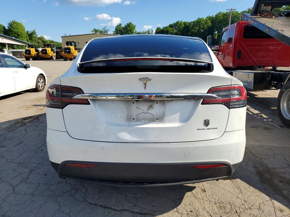 2020 Tesla Model X მანქანა იყიდება აუქციონზე, vin: 5YJXCBE2XLF242537, აუქციონის ნომერი: 58397026