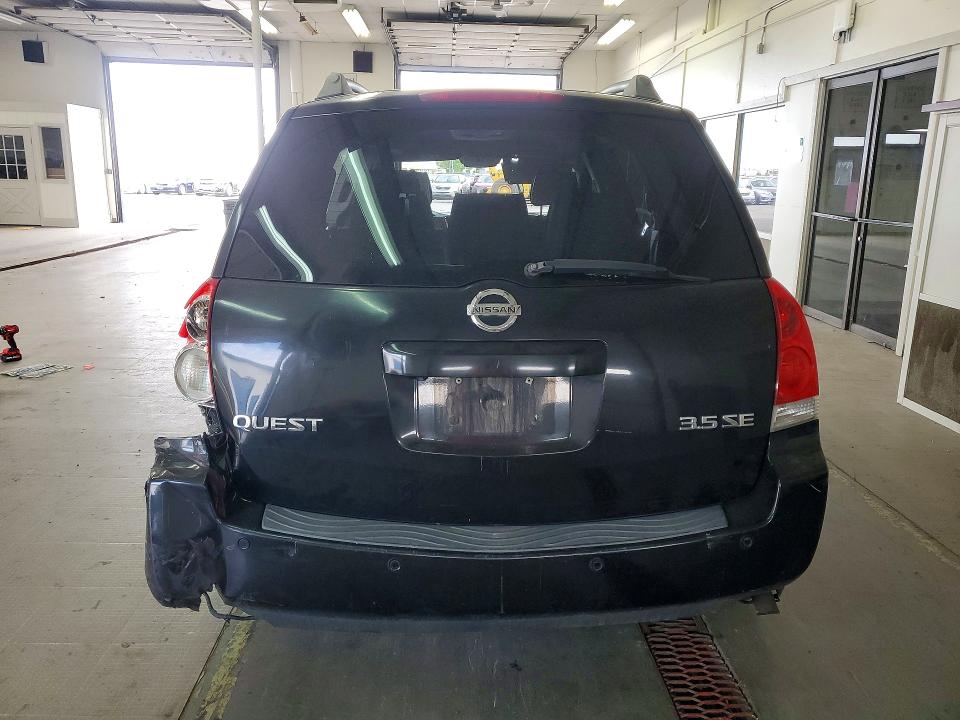 Aukcja sprzedaży 2006 Nissan Quest, vin: 5N1BV28U96N103776, numer aukcji: 56100246