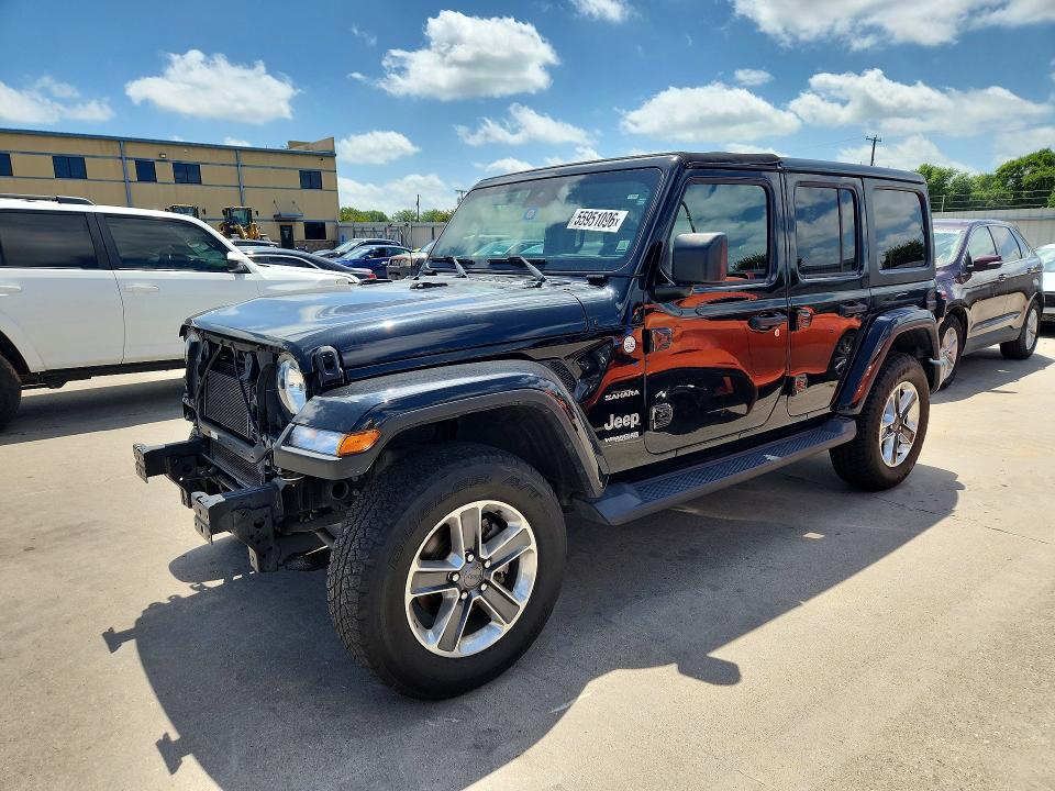 Aukcja sprzedaży 2020 Jeep Wrangler Unlimited, vin: 1C4HJXEG7LW297476, numer aukcji: 55951096