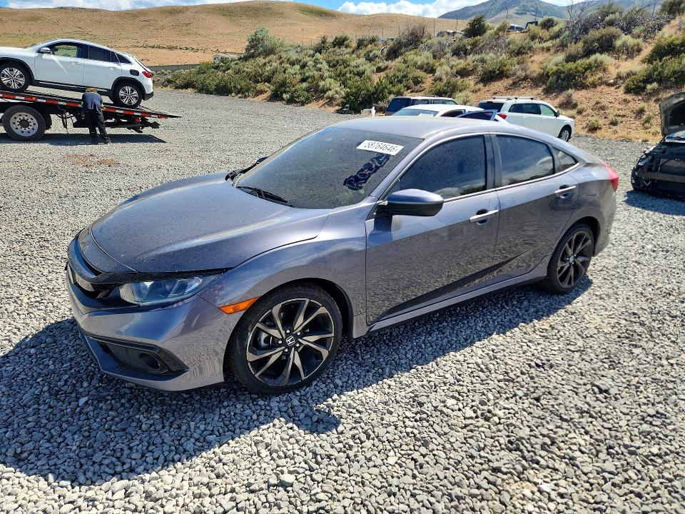Aukcja sprzedaży 2019 Honda Civic, vin: 2HGFC2F83KH506092, numer aukcji: 58764646