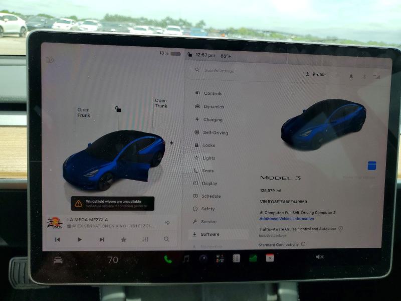 Aukcja sprzedaży 2023 Tesla Model 3, vin: 5YJ3E1EA6PF449569, numer aukcji: 56314306