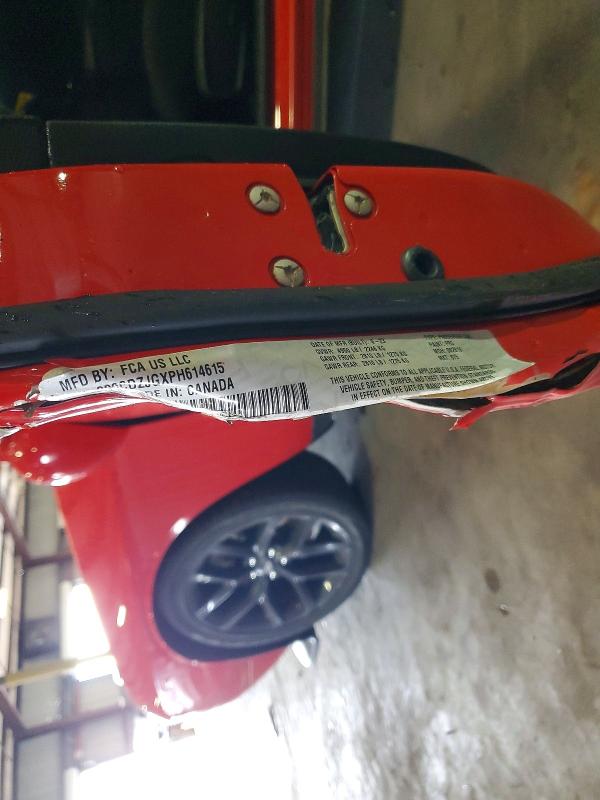 55832696 :رقم المزاد ، 2C3CDZJGXPH614615 vin ، 2023 Dodge Challenger مزاد بيع