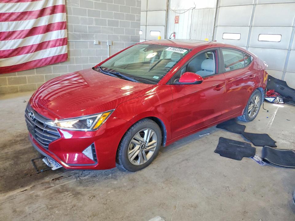 Aukcja sprzedaży 2019 Hyundai Elantra, vin: KMHD84LF1KU770460, numer aukcji: 57883396