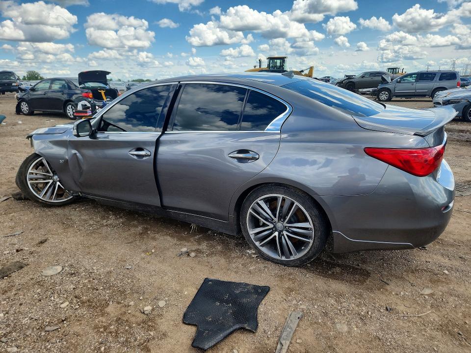 2014 Infiniti Q50 მანქანა იყიდება აუქციონზე, vin: JN1BV7AR2EM684553, აუქციონის ნომერი: 58234626