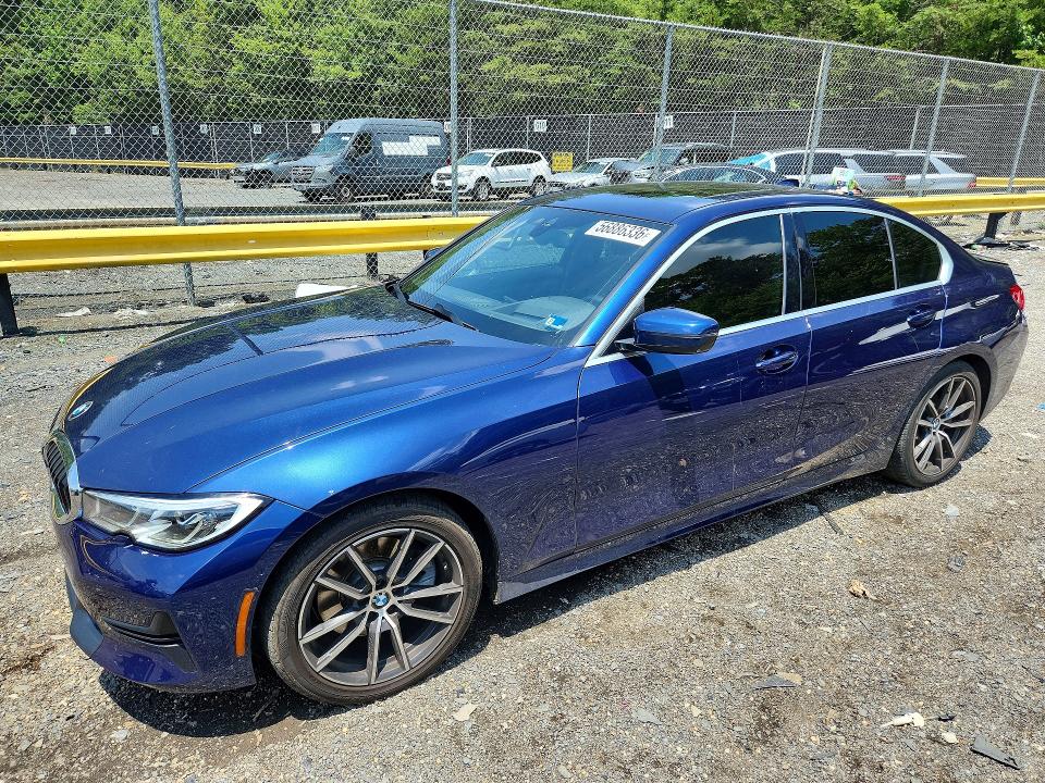 2020 Bmw 330i მანქანა იყიდება აუქციონზე, vin: 3MW5R1J00L8B39083, აუქციონის ნომერი: 56886336