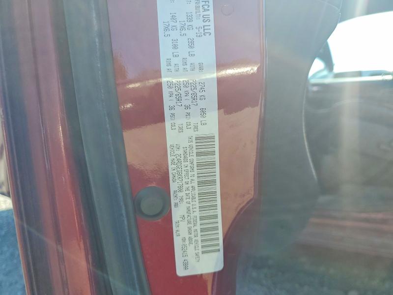 56188046 :رقم المزاد ، 2C4RDGEG6KR717800 vin ، 2019 Dodge Grand Caravan مزاد بيع