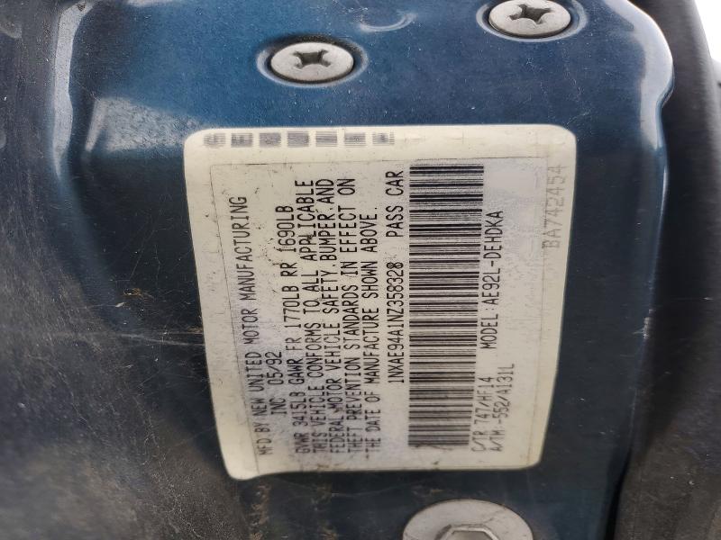 Продаж на аукціоні авто 1992 Toyota Corolla, vin: 1NXAE94A1NZ358328, номер лоту: 57963346